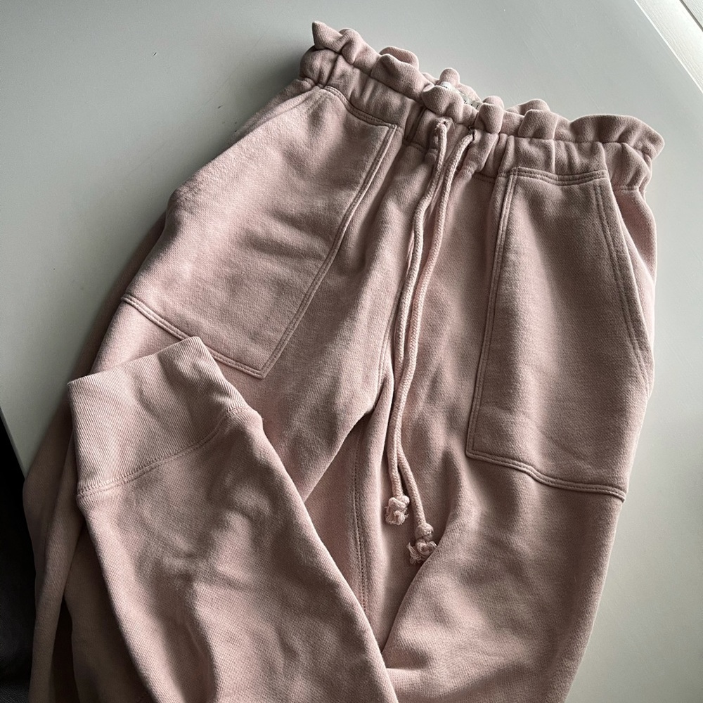 Abercrombie Baby Pink Sweats